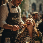 A Taste of Mischief: The Truffle God’s Table-Side Spectacle The Truffle Shower